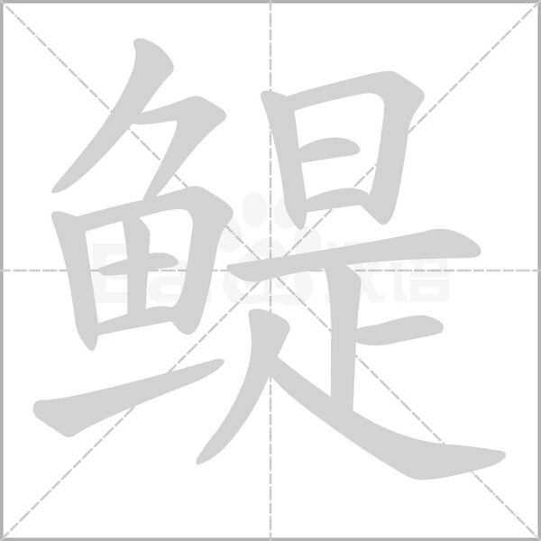 鳀字的拼音、笔顺、意思、组词、成语