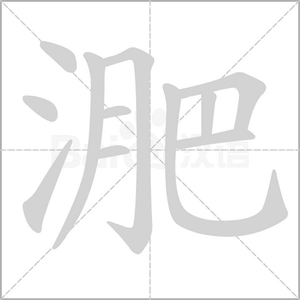 淝字的拼音、笔顺、意思、组词、成语