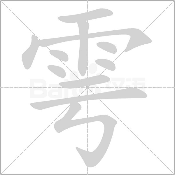 雩字的拼音、笔顺、意思、组词、成语
