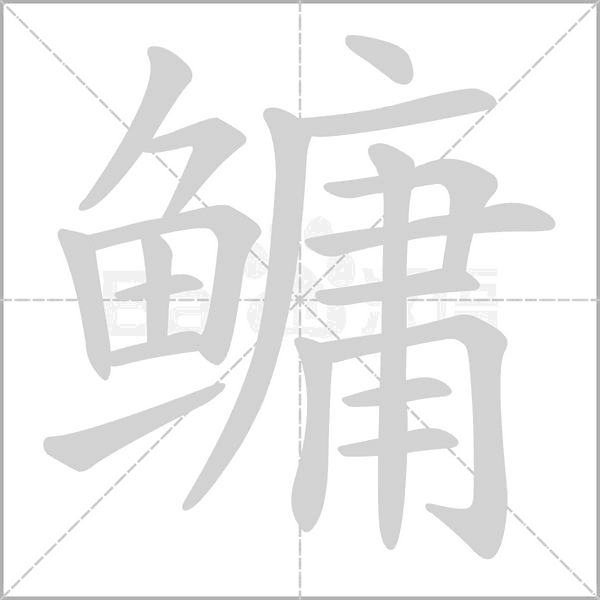 鳙字的拼音、笔顺、意思、组词、成语