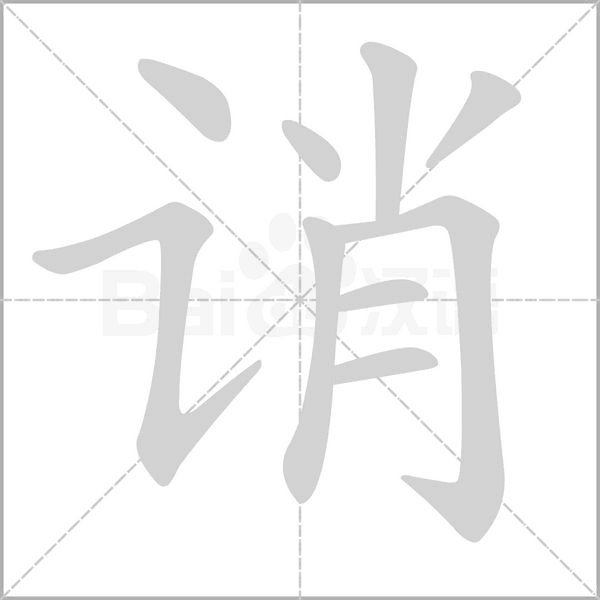 诮字的拼音、笔顺、意思、组词、成语
