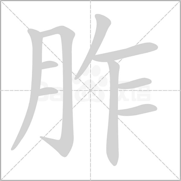 胙字的拼音、笔顺、意思、组词、成语